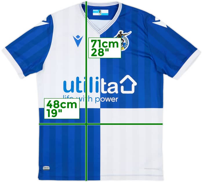2019-20 Bristol Rovers Home Shirt - 8/10 - (S)