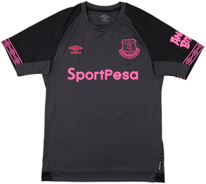 2018-19 Everton Away Shirt Baines #3 - 10/10 - (S)