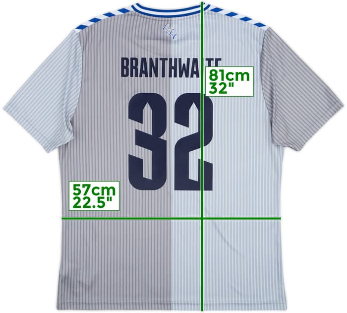 2023-24 Everton Third Shirt Branthwaite #32 - 10/10 - (XL)