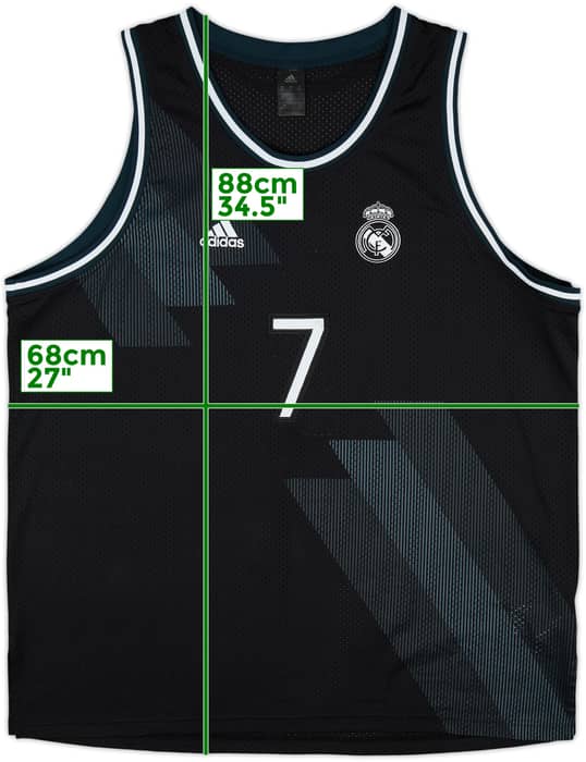 2018-19 Real Madrid Baloncesto #7 adidas Special Edition Jersey - 8/10 - (XXL)