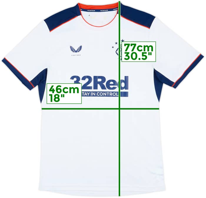 2020-21 Rangers Away Shirt - 8/10 - (M)