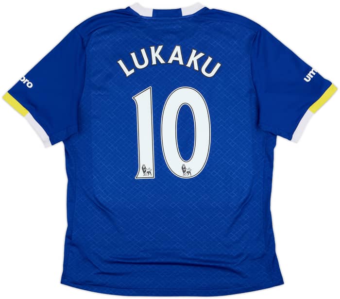 2016-17 Everton Home Shirt Lukaku #10 - 9/10 - (L)