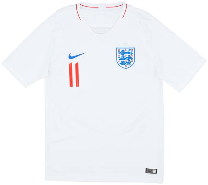 2018-19 England Home Shirt Vardy #11 - 9/10 - (M)