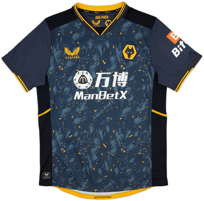2021-22 Wolves Pro Away Shirt J.Moutinho #28 - 10/10 - (M)