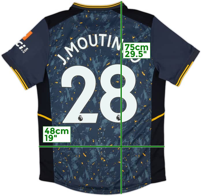 2021-22 Wolves Pro Away Shirt J.Moutinho #28 - 10/10 - (M)