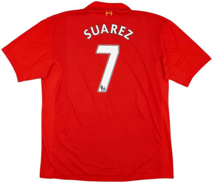 2012-13 Liverpool Home Shirt Suarez #7 - 7/10 - (3XL)