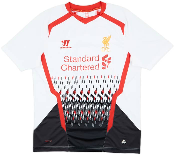2013-14 Liverpool Away Shirt Gerrard #8 - 5/10 - (L)
