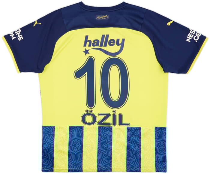 2021-22 Fenerbahce Home Shirt Ozil #10 - 6/10 - (L)