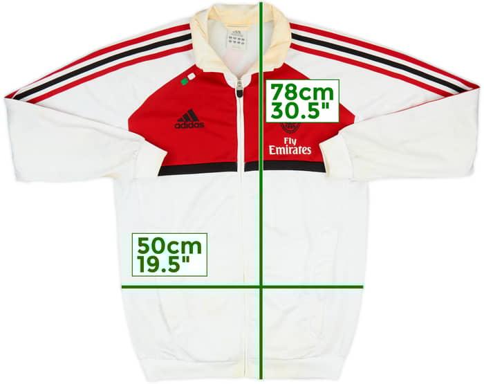 2011-12 AC Milan adidas Track Jacket - 4/10 - (S)