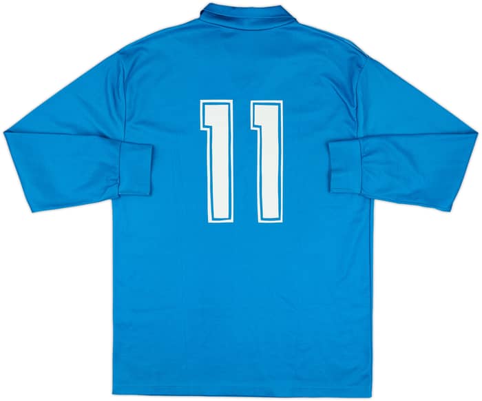 1991-92 Brescia Home L/S Shirt #11 - 9/10 - (L)