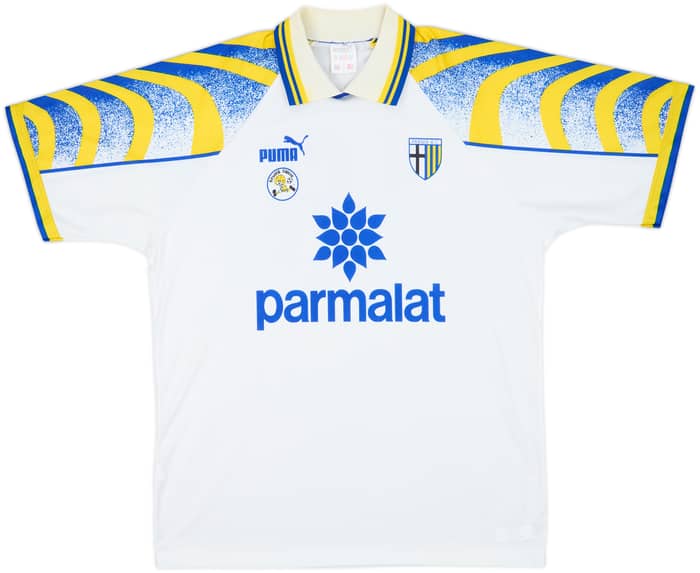 1995-97 Parma Scuola Calcio Basic Home Shirt #18 - 7/10 - (L)