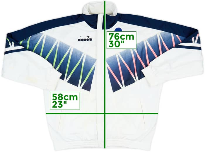 1994 Italy Diadora Track Jacket - 7/10 - (L)