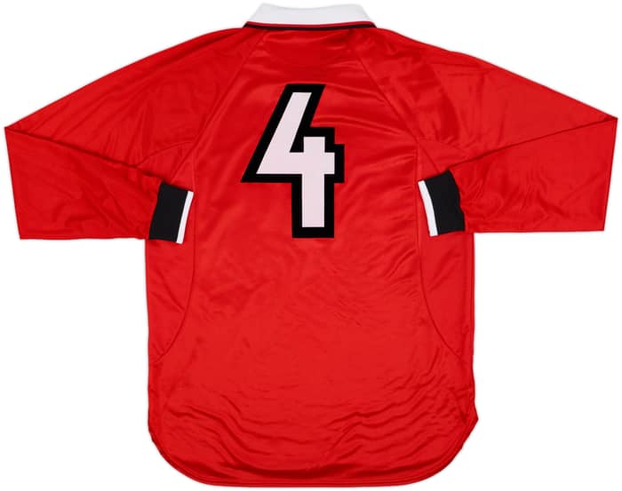 1997-98 Umbro Template L/S Shirt (Manchester United) #4 - 9/10 - (L)