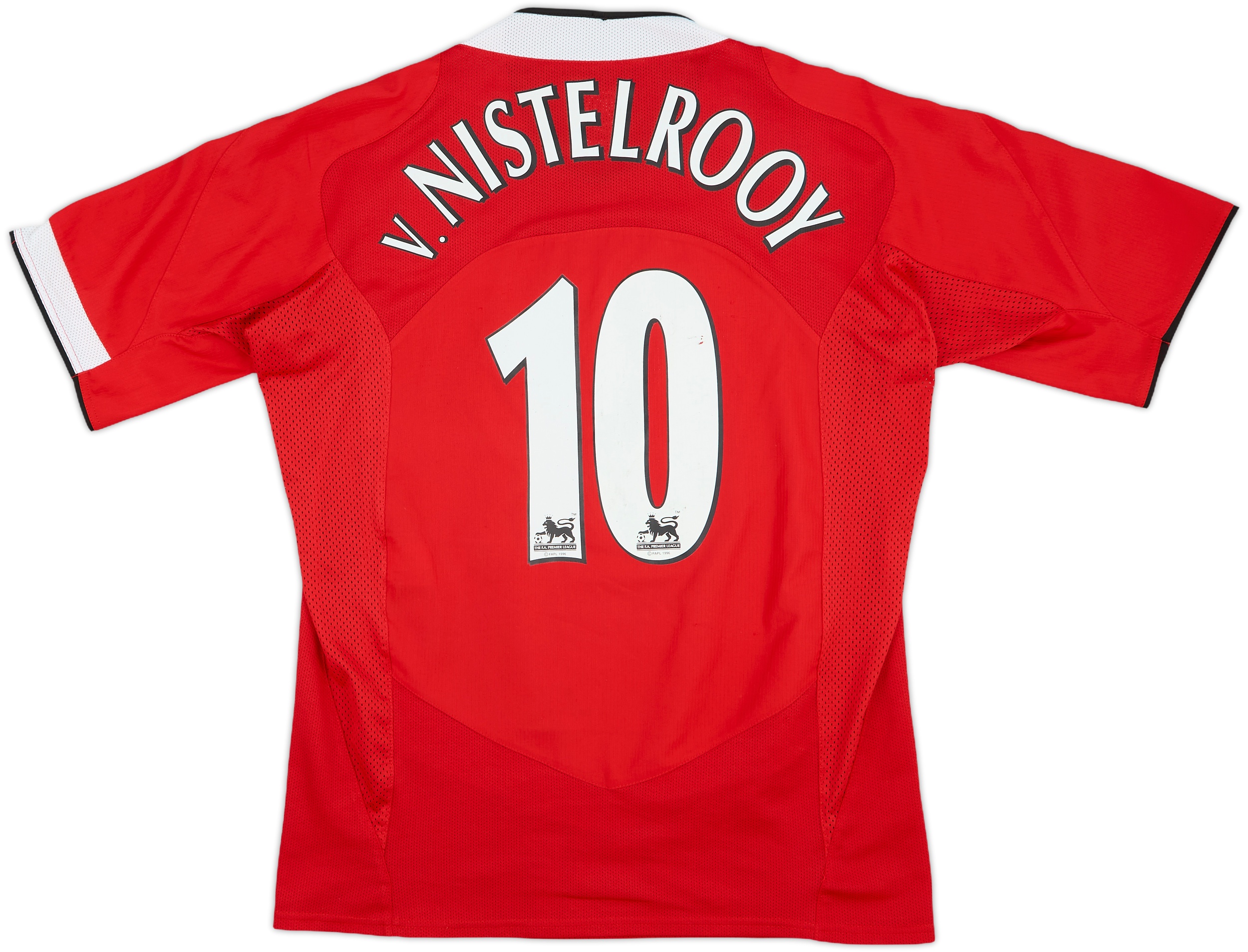 2004-06 Manchester United Home Shirt V.Nistelrooy #10 - 7/10 - (M)