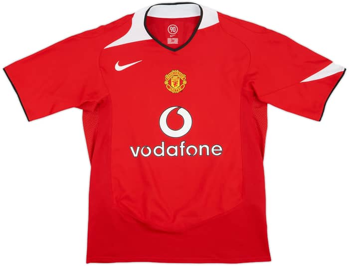 2004-06 Manchester United Home Shirt V.Nistelrooy #10 - 7/10 - (M)