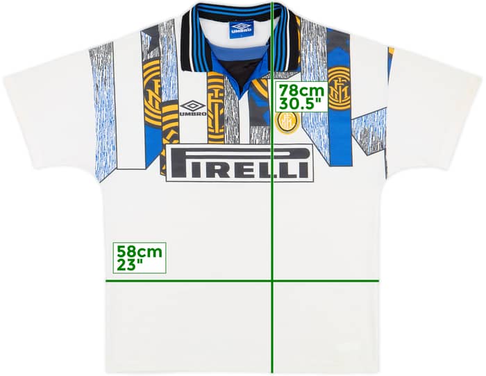 1995-96 Inter Milan Third Shirt - 6/10 - (L)