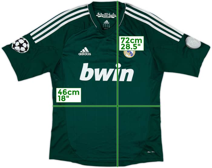2012-13 Real Madrid CL Third Shirt #6 - 7/10 - (M)