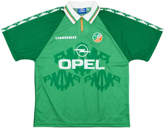 1996-98 Ireland Home Shirt Keane #6 - 10/10 - (XL)
