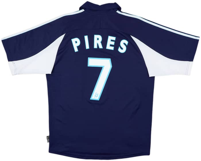 1999-00 Olympique Marseille Away Shirt Pires #7 - 8/10 - (S)