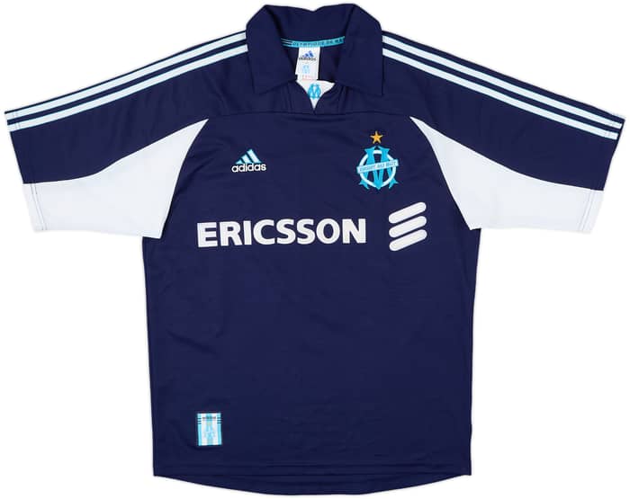 1999-00 Olympique Marseille Away Shirt Pires #7 - 8/10 - (S)