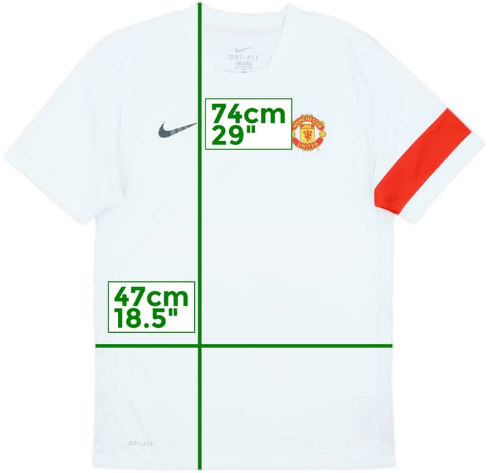 2010-11 Manchester United Nike Training Shirt - 7/10 - (S)