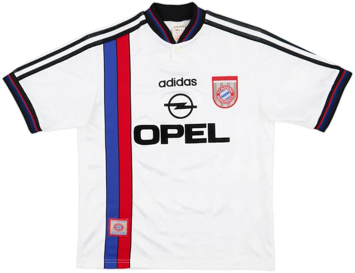 1996-98 Bayern Munich Away Shirt Scholl #7 - 8/10 - (Y)