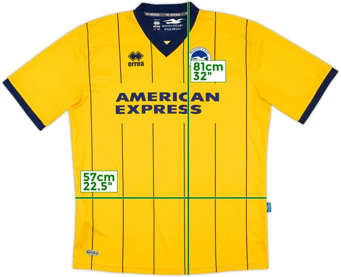 2013-14 Brighton Away Shirt - 8/10 - (XXL)