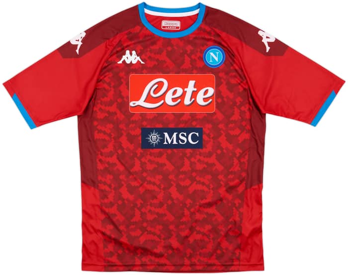 2019-20 Napoli GK S/S Shirt - 8/10 - (L)