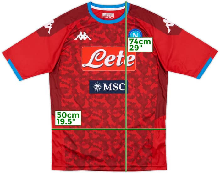 2019-20 Napoli GK S/S Shirt - 8/10 - (L)