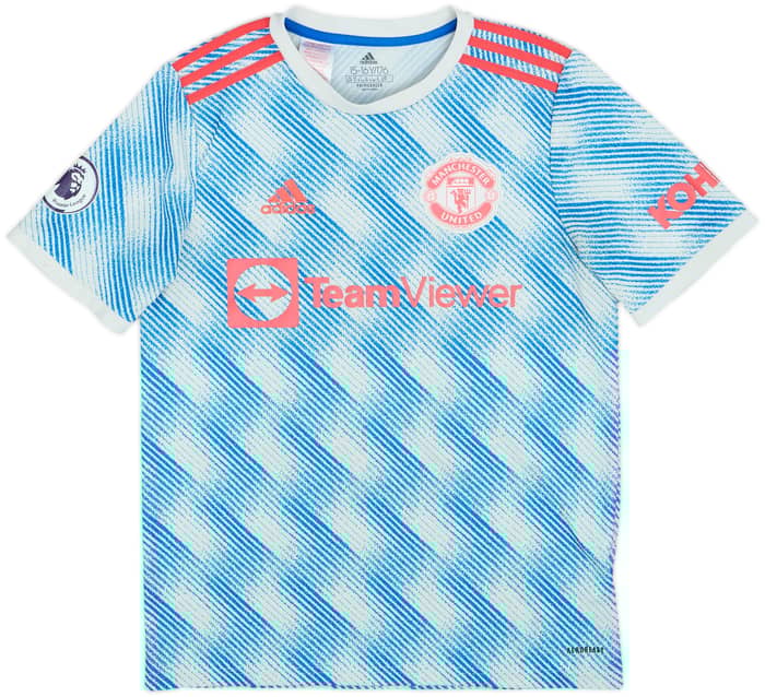 2021-22 Manchester United Away Shirt Rashford #10 - 5/10 - (XL.Boys)