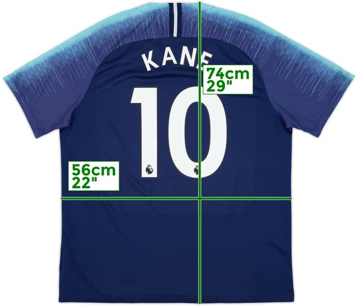 2018-19 Tottenham Away Shirt Kane #10 - 6/10 - (XL)