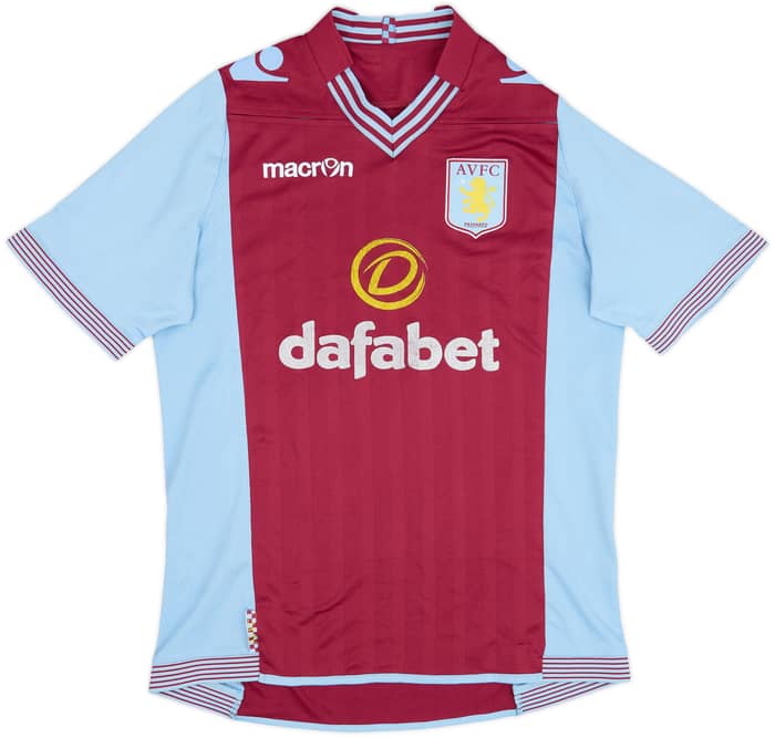 2013-14 Aston Villa Home Shirt - 5/10 - (M)