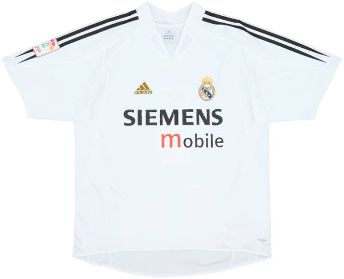 2004-05 Real Madrid Home Shirt - 5/10 - (M)