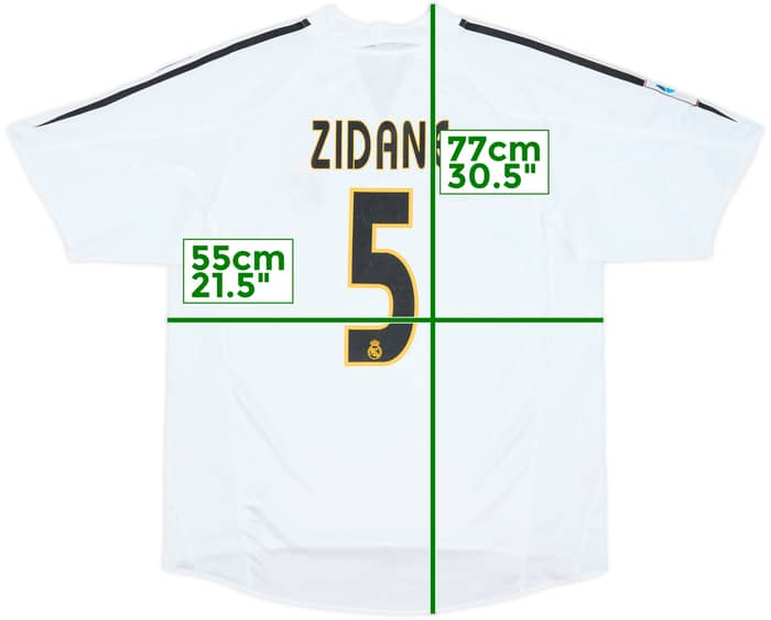 2004-05 Real Madrid Home Shirt - 5/10 - (M)