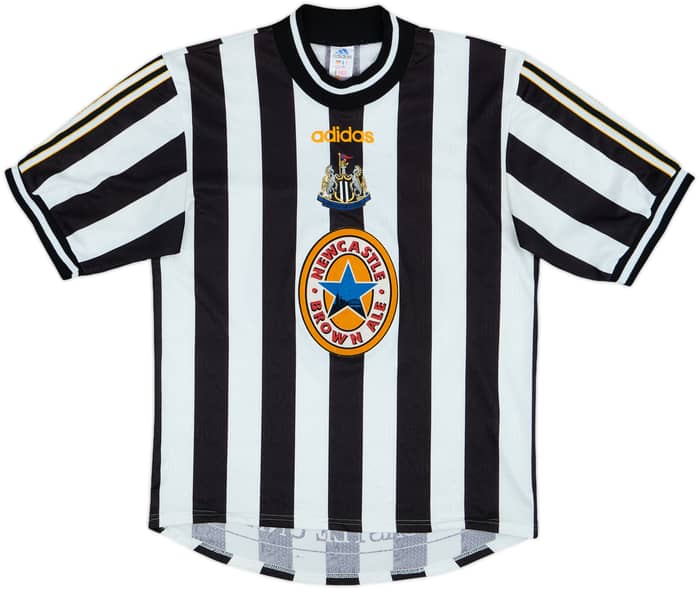 1997-99 Newcastle Home Shirt Shearer #9 - 8/10 - (M)
