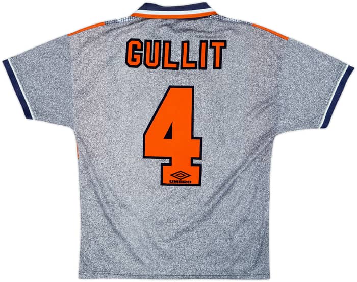 1994-96 Chelsea Away Shirt Gullit #4 - 8/10 - (M)
