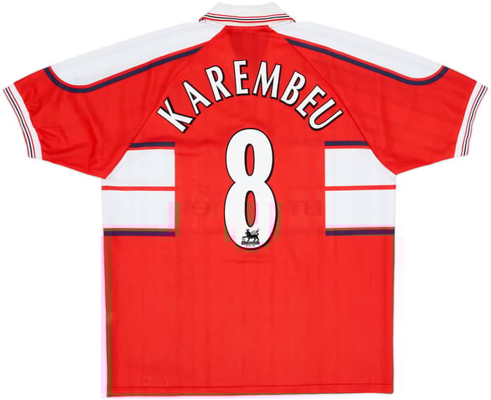 2000-01 Middlesbrough Home Shirt Karembeu #8 - 7/10 - (XXL)