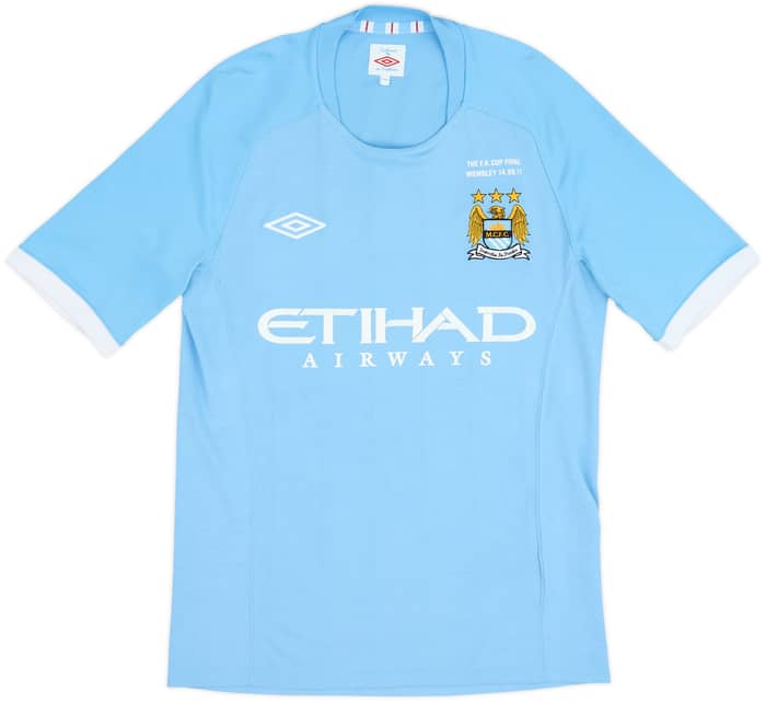 2010-11 Manchester City Home Shirt Tevez #32 - 6/10 - (S)