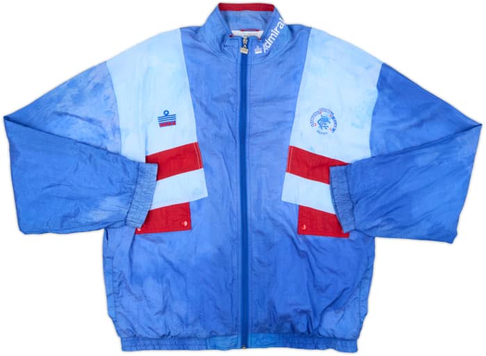 1990-92 Rangers Admiral Track Jacket - 4/10 - (XL)