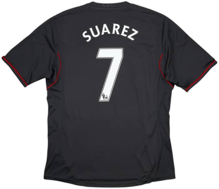 2011-12 Liverpool Away Shirt Suarez #7 - 6/10 - (L)