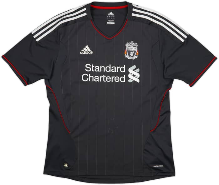 2011-12 Liverpool Away Shirt Suarez #7 - 6/10 - (L)