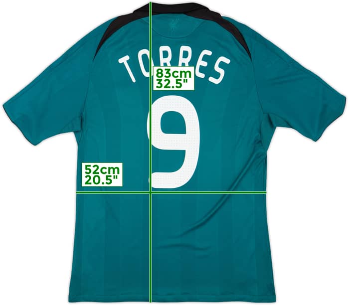 2008-09 Liverpool Third Shirt Torres #9 - 5/10 - (L)