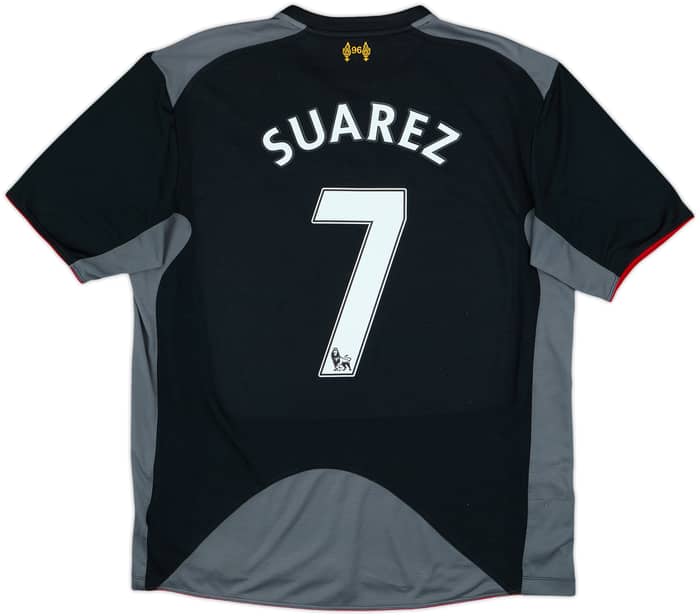 2012-13 Liverpool Away Shirt Suarez #7 - 5/10 - (L)