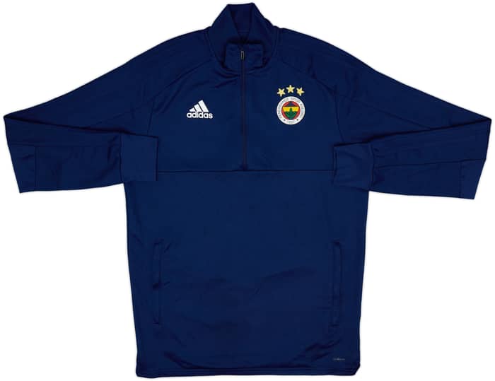 2018-19 Fenerbahce adidas 1/4 Zip Drill Top - 6/10 - (L)