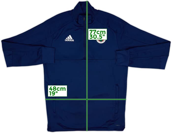 2018-19 Fenerbahce adidas 1/4 Zip Drill Top - 6/10 - (L)