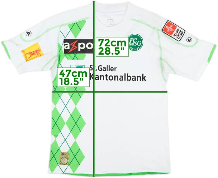 2010-11 St Gallen Away Shirt - 6/10 - (XS)
