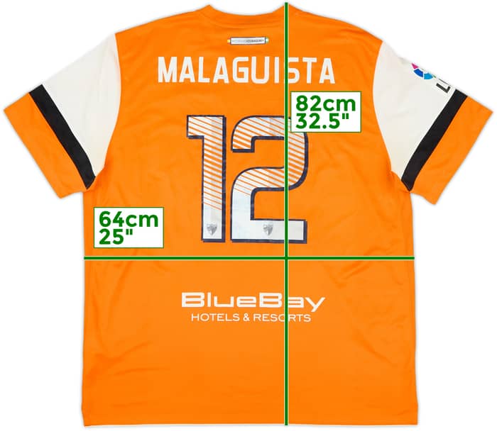 2013-14 Malaga Third Shirt #12 - 4/10 - (XXL)