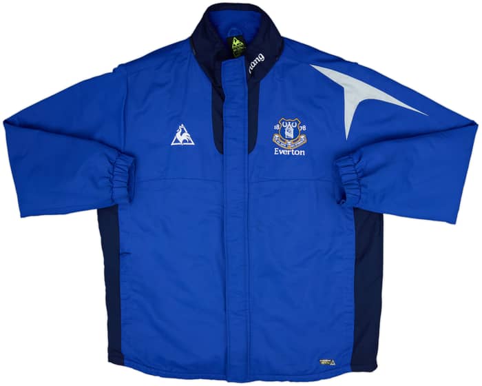2009-10 Everton Le Coq Padded Bench Coat - 8/10 - (XL)
