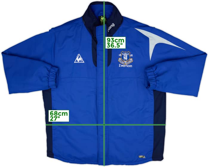 2009-10 Everton Le Coq Padded Bench Coat - 8/10 - (XL)