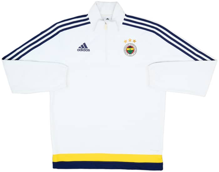2015-16 Fenerbahce adidas 1/4 Zip Training Top - 7/10 - (M)